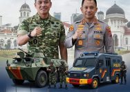 SINERGITAS KUAT TNI-POLRI: Kapolrestabes dan Dandim 0201/Medan Komit Jaga Kota Medan Tetap Aman dan Kondusif.