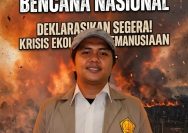 Serukan Penetapan Bencana Nasional Karhutla dan Evaluasi Total Tata Kelola Pemerintahan, ini penjelasan Wakabid DPP PERMAHI