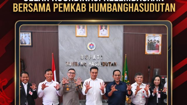 Perkuat Sinergitas P4GN, BNN Kota Pematangsiantar Gelar Koordinasi Kelembagaan Bersama Pemkab Humbang Hasundutan.