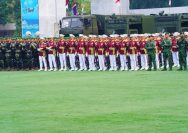 Panglima TNI Tinjau Gladi Bersih Upacara HUT Ke-81 TNI.
