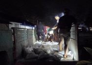 TNI Gagalkan Penyelundupan 8,85 Ton Pasir Timah di Belitung.