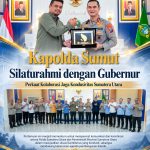 Kapolda Sumut Silaturahmi dengan Gubernur Perkuat Kolaborasi Jaga Kondusivitas Sumatera Utara.