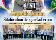 Kapolda Sumut Silaturahmi dengan Gubernur Perkuat Kolaborasi Jaga Kondusivitas Sumatera Utara.