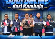 Polda Sumut Ungkap Dugaan Jaringan Judi Online dari Kamboja, 5 Orang Ditangkap.