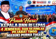 Pengabdian Penuh Makna: Kepala BNN RI Lepas Sejumlah Pejabat Pimpinan Tinggi yang Memasuki Masa Purna Tugas
