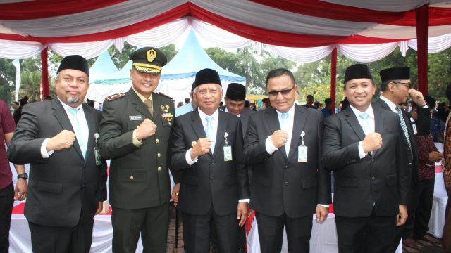 Dandim 0207/Simalungun Hadiri Upacara Hari Kesaktian Pancasila di Tugu Letda Sujono PTPN IV Bandar Betsy.