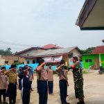 Babinsa Latih PBB, Disiplin Siswa MTs Muhammadiyah Ditempa.