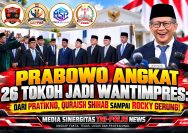 Presiden Prabowo Angkat 26 Anggota Wantimpres di Istana Negara.