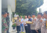 Sinergi TNI-Polri Makin Solid, Polsek Jajaran Polres Simalungun Sambangi Koramil di HUT ke-81 TNI.