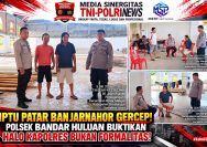 Respons Cepat Aduan "Halo Kapolres Simalungun", Polsek Bandar Huluan Tindak Lanjuti Laporan Percobaan Pencurian di Islamic Center Simpang Mayang.