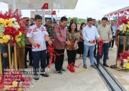SPBU Baru di Bandar Hinalang Diresmikan, Danramil Purba Dorong Kehadiran Layanan Publik bagi Warga.