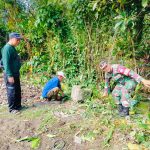 Sinergi TNI-Polri dan Forkopimca, Jalan Tangki Pematangsiantar Jadi Sasaran Gotong Royong.