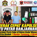 Gerebek Pesta Sabu di Bekas Kedai Wonorejo, Polsek Bandar Huluan Amankan Enam Pria: Satu Tersangka, Empat Diberikan Rehabilitasi. Gerebek Pesta Sabu di Bekas Kedai Wonorejo, Polsek Bandar Huluan Amankan Enam Pria: Satu Tersangka, Empat Diberikan Rehabilitasi.