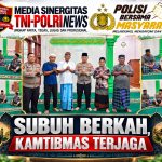 Pererat Silaturahmi dan Jaga Kamtibmas, Personel Polsek Gunung Malela Gelar Kegiatan "SULING" (Subuh Keliling)