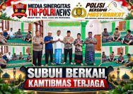 Pererat Silaturahmi dan Jaga Kamtibmas, Personel Polsek Gunung Malela Gelar Kegiatan "SULING" (Subuh Keliling)