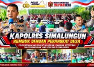Kapolres Simalungun Serap Aspirasi Perangkat Desa di Dolok Batu Nanggar, Bahas Balap Liar hingga Kriminalitas.