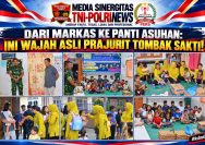 Ukir Senyum Anak Yatim, Yonif 122/TS dan Persit Salurkan Hangatnya "Jumat Berkah" di Siantar.