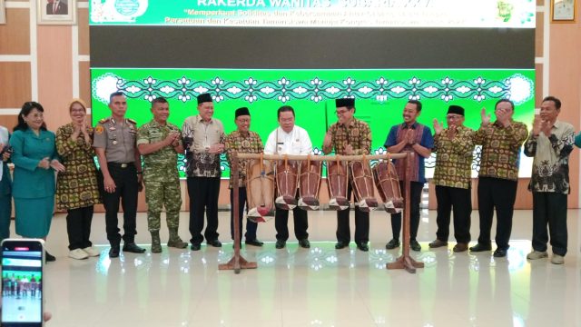 Kodim 0207/Simalungun Dukung Kemajuan Pendidikan, Danramil 11/Girsang Sipangan Bolon Hadiri Rakerda Taman Siswa 2026.