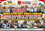 Subuh Keliling di Tapian Dolok, Wakapolres Simalungun Serap Aspirasi Warga dan Ajak Perangi Narkoba.
